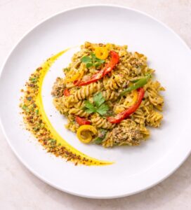 Creamy Egusi Pasta