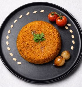 Egusi Jollof w/ Protein