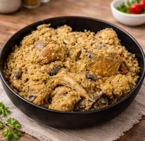 White Egusi & Swallow